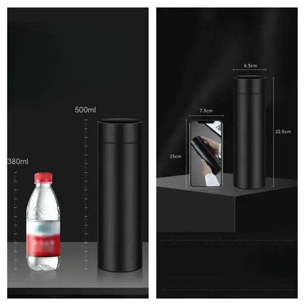 LED smart thermos cupVacuum Cup intelligent temperature wate