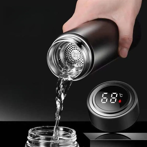 LED smart thermos cupVacuum Cup intelligent temperature wate