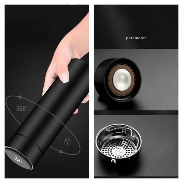 LED smart thermos cupVacuum Cup intelligent temperature wate