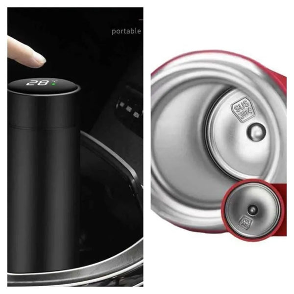 LED smart thermos cupVacuum Cup intelligent temperature wate