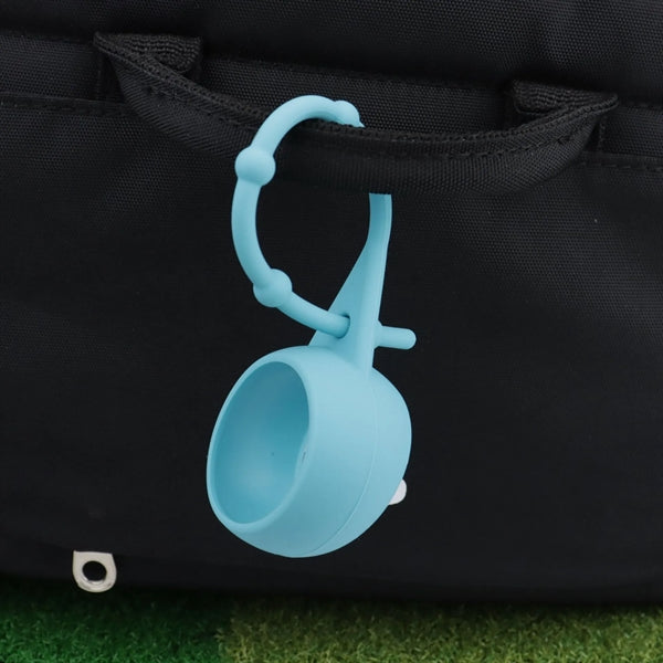 Silicone Golf Ball Holder with Knots