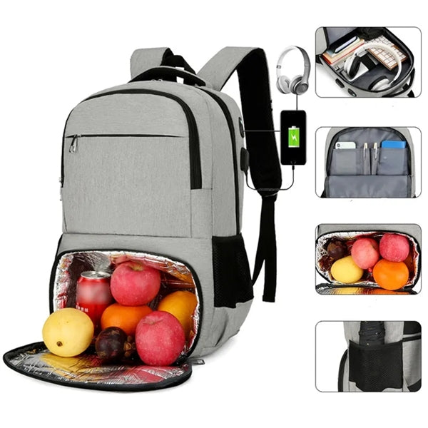 Student Laptop Lunch Backpack