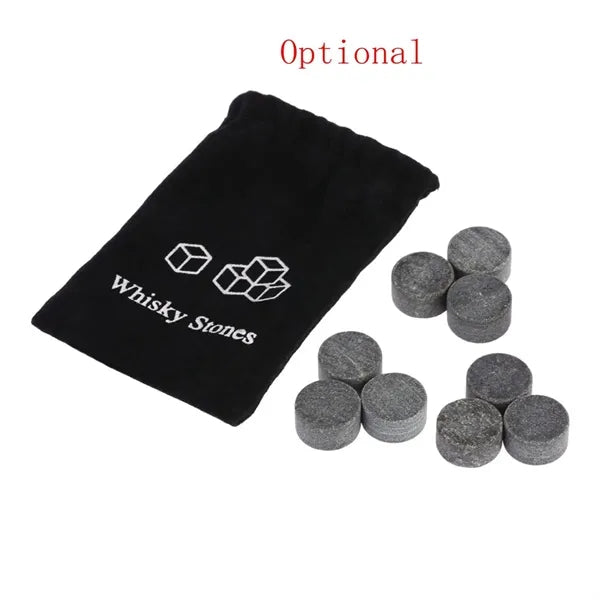 Wine Stones Chilling Ice Cubes 6PCS Set With Pouch