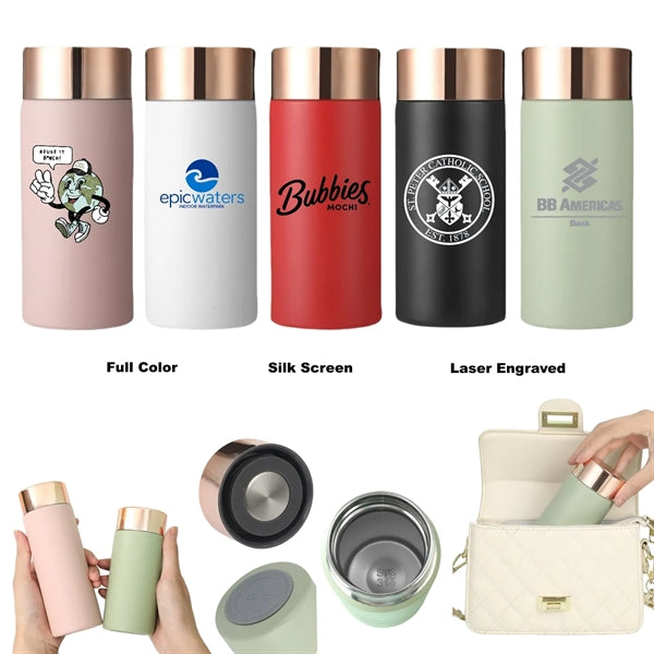 200/280ML Mini Stainless Steel Vacuum Cup Water Bottle