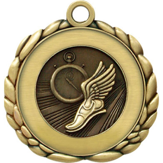 2 1/2" Quali-Craft Track Medal