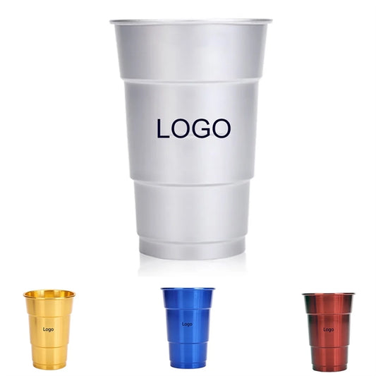 16 oz Aluminum Stadium Beer Recyclable Cup