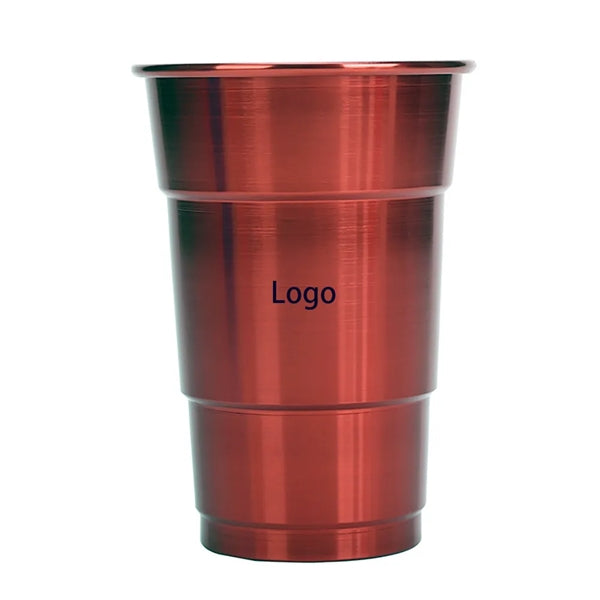 16 oz Aluminum Stadium Beer Recyclable Cup