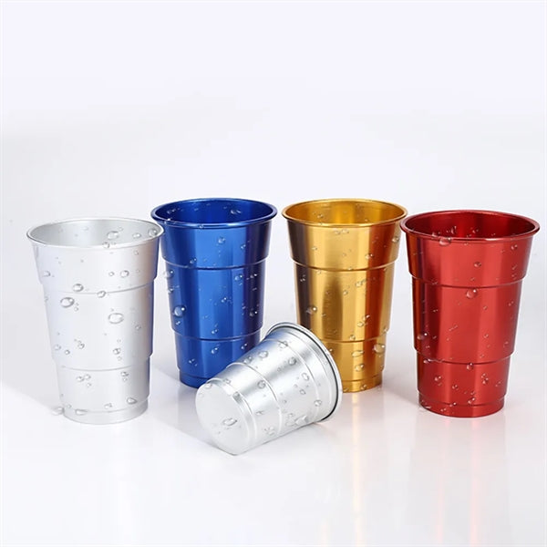 16 oz Aluminum Stadium Beer Recyclable Cup