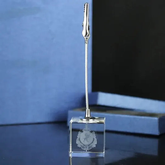 Crystal Memo Clip Holder