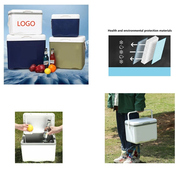 18QT Ice Retention Hard Cooler With Heavy Duty Handle