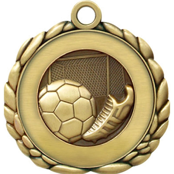 2 1/2" Quali-Craft Soccer Medal