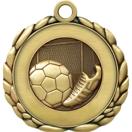 2 1/2" Quali-Craft Soccer Medal