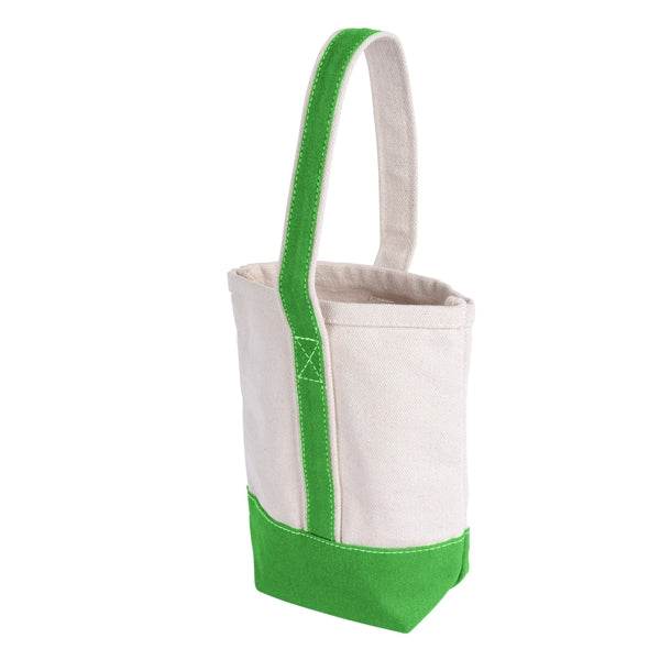 Canvas Deux Wine Bottle Tote Bag