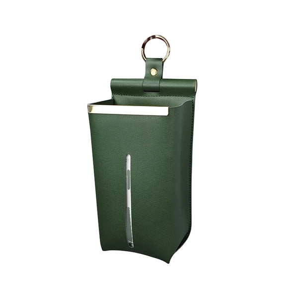 PU Leather Hanging Tissue Box
