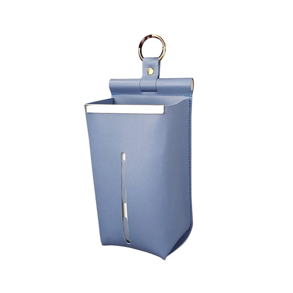 PU Leather Hanging Tissue Box