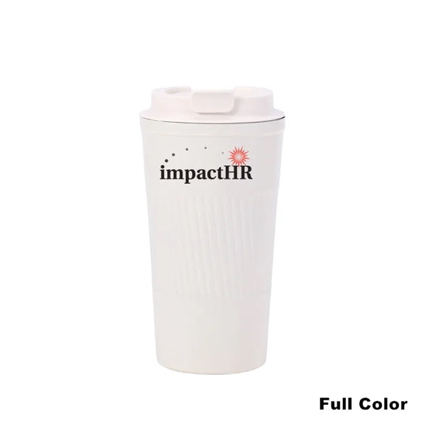 12/17 oz Double Wall Vacuum Stainless Steel Coffee Cup