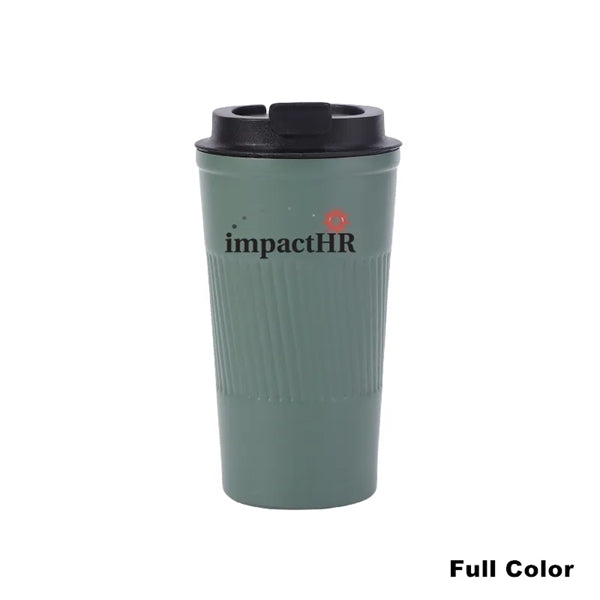 12/17 oz Double Wall Vacuum Stainless Steel Coffee Cup