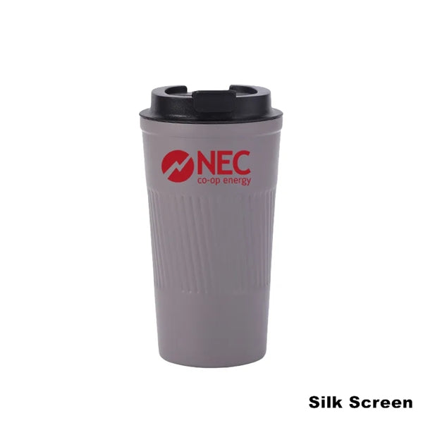 12/17 oz Double Wall Vacuum Stainless Steel Coffee Cup
