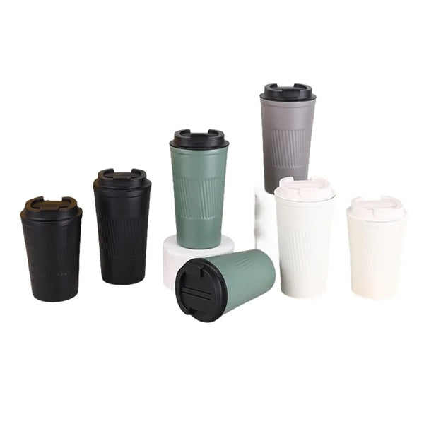 12/17 oz Double Wall Vacuum Stainless Steel Coffee Cup
