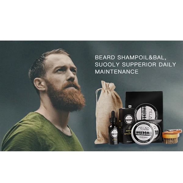 Beard Care Vintage Set