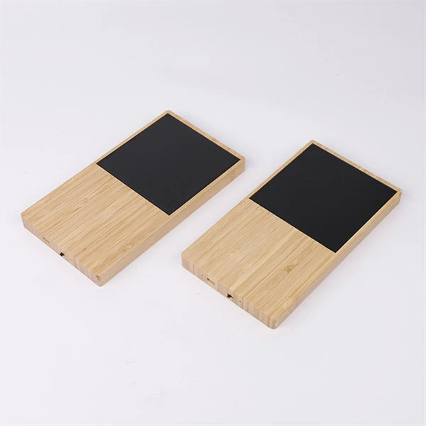 Bamboo Mug Warmer Wireless Charger