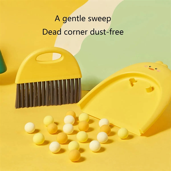 Mini Cartoon Broom Dustpan Suit