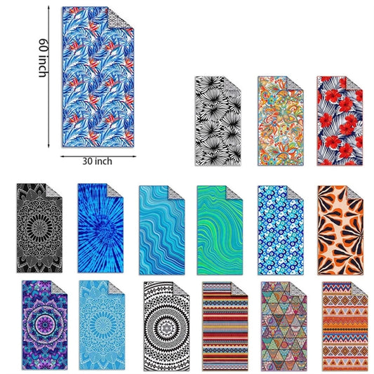 Eco-friendly Custom Velour Beach Towel (30"x 60")