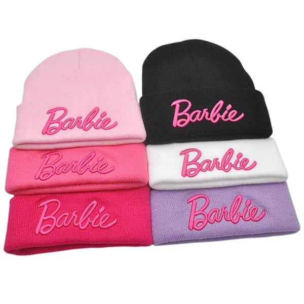 Cuffed Knit Acrylic Beanie Cap With Puff Embroidery Logo