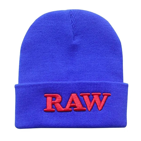 Cuffed Knit Acrylic Beanie Cap With Puff Embroidery Logo