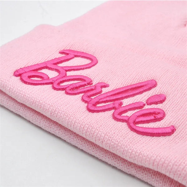 Cuffed Knit Acrylic Beanie Cap With Puff Embroidery Logo