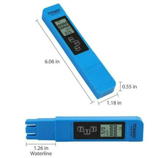 3 in 1 Digital EC TEMP Meter Water Quality Tester