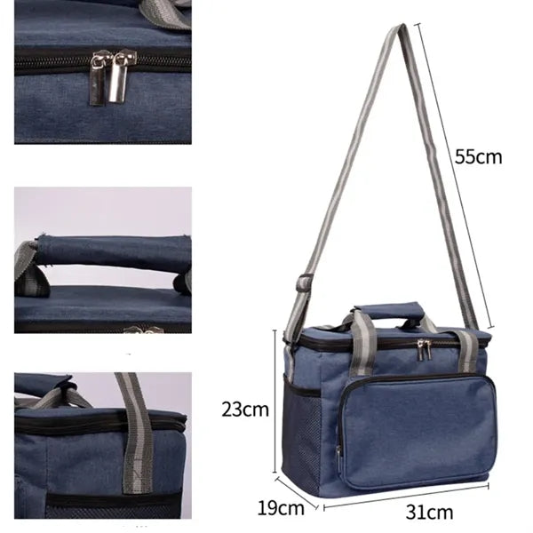 Portable Large Capacity Insulated Lunch Bag