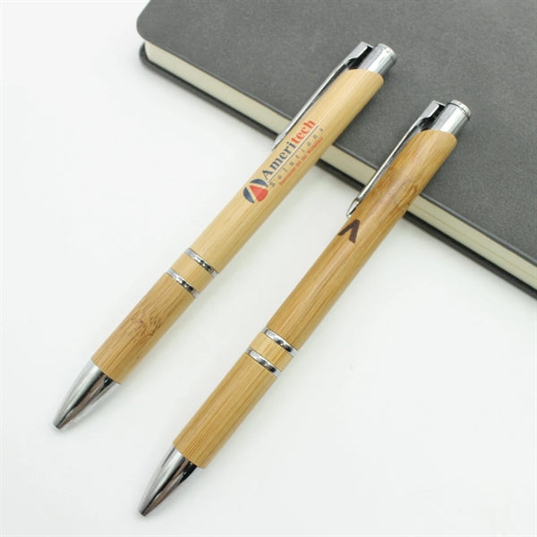 Cork Notebook Bamboo Pen Memo Pad Bookmark Stationery Set