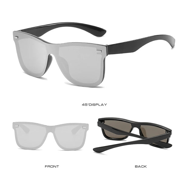 Reflective Rimless Sunglasses