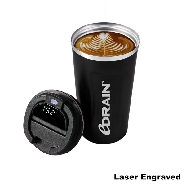 17 oz Vacuum Stainless Steel Temperature Display Coffee Mug