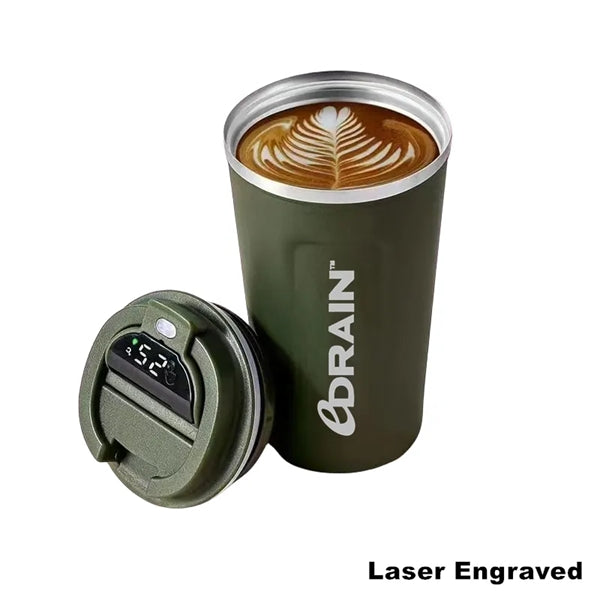 17 oz Vacuum Stainless Steel Temperature Display Coffee Mug