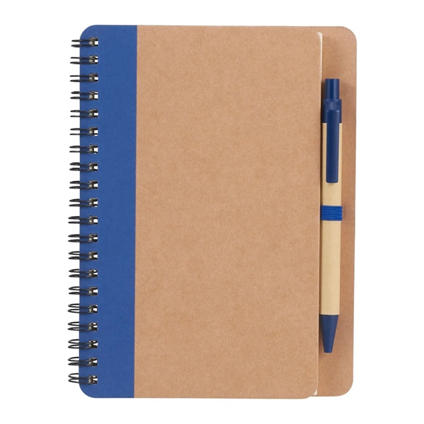 Spiral Notebook with Pen 5" x 7" Eco Friendly
