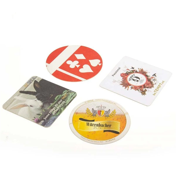 ECO Square Paper Coaster Full Color