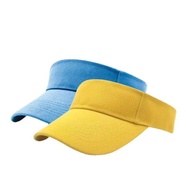 Cotton Sun Visor w/ Custom Print