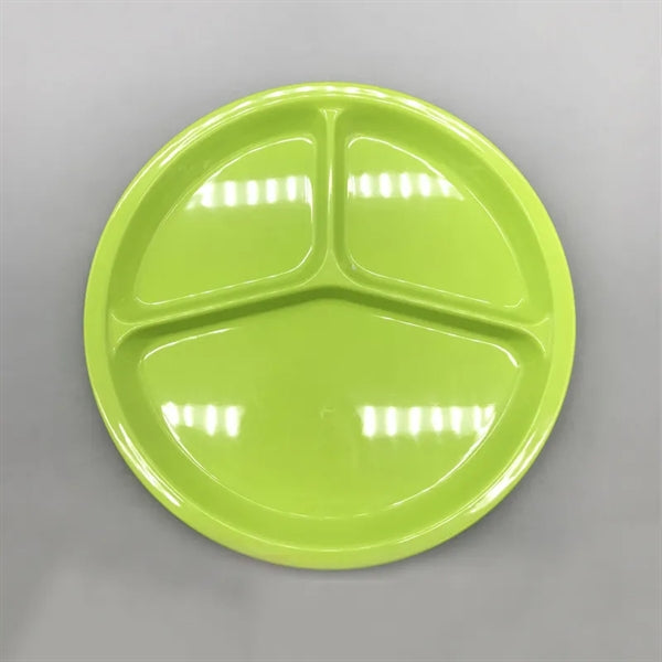 10" Melamine Picnic Divided Plate