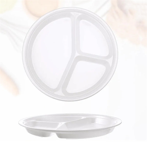 10" Melamine Picnic Divided Plate