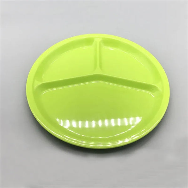 10" Melamine Picnic Divided Plate