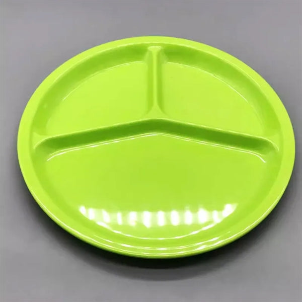 10" Melamine Picnic Divided Plate
