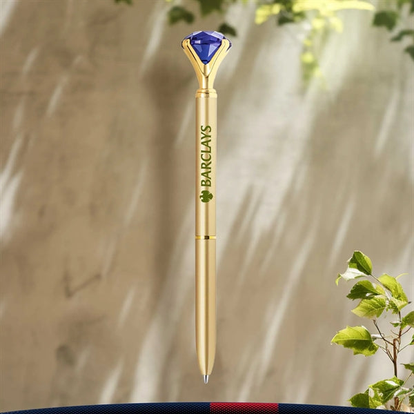 Sapphire Crystal Metal Pen