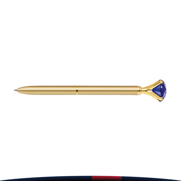 Sapphire Crystal Metal Pen