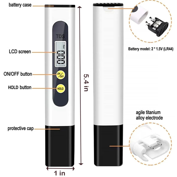 Portable TDS Water Quality Test Pen