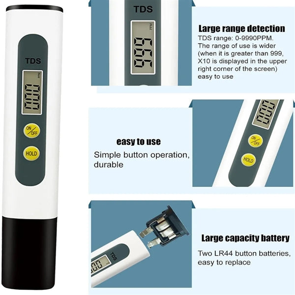 Portable TDS Water Quality Test Pen