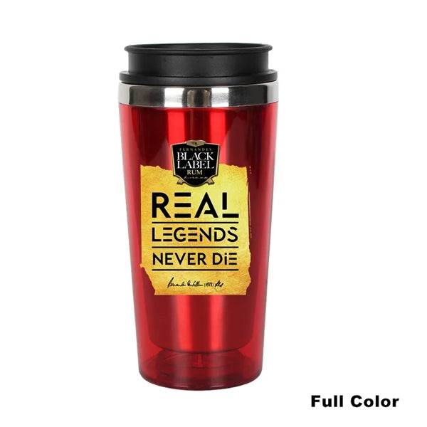 450ML Tumbler Stainless Steel w/ Photo Insert Flip Spout Lid