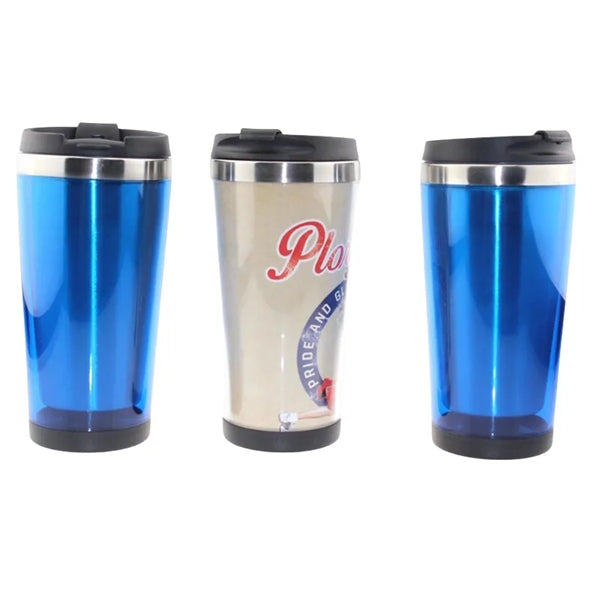 450ML Tumbler Stainless Steel w/ Photo Insert Flip Spout Lid