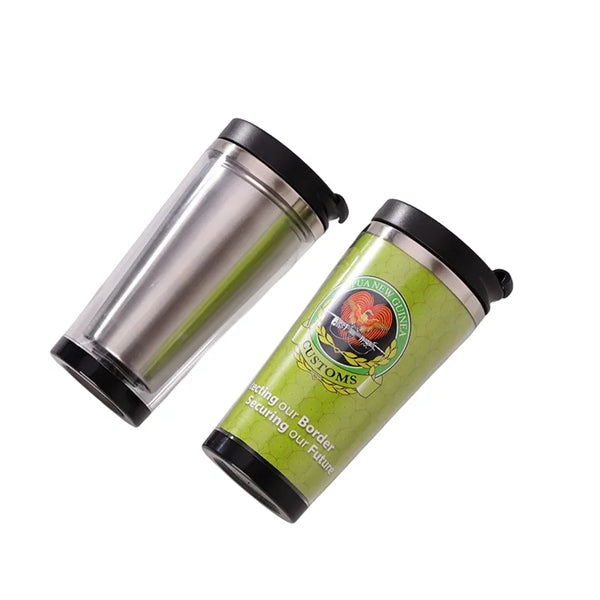 450ML Tumbler Stainless Steel w/ Photo Insert Flip Spout Lid